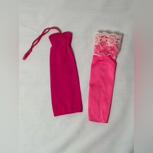 VINTAGE Barbie Pink Dress Bundle! 1983 Fashion Fantasy & Fashion Fun